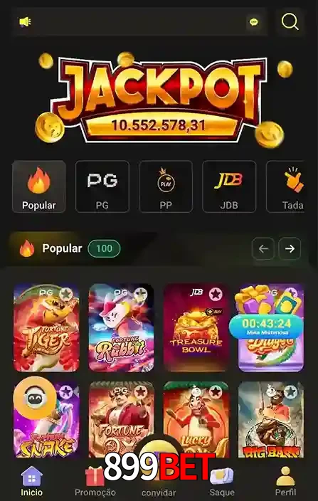 Promoções Especiais no 899bet App